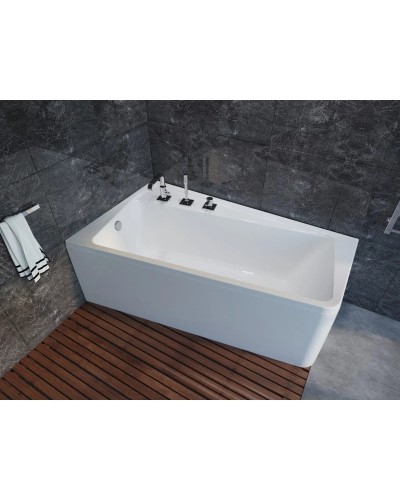 Акриловая ванна 170х100 см L Marka One Direct 01дир1710л