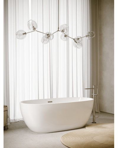 Акриловая ванна Sancos Flo 170x80 FB02 без гидромассажа