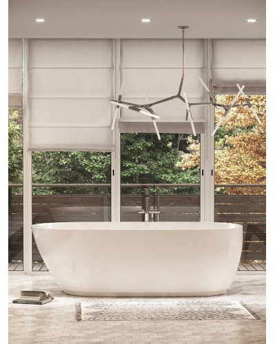 Акриловая ванна Sancos Single 180x85 FB07 без гидромассажа