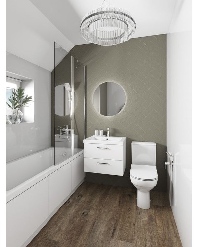 Акриловая ванна Cersanit Nature 150х70 64243 без гидромассажа