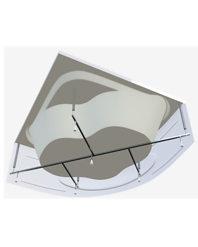 Акриловая ванна Marka One Afrodita 150х150 01аф1515 без гидромассажа