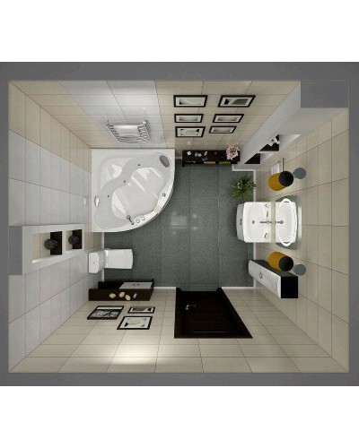 Акриловая ванна Marka One Afrodita 150х150 01аф1515 без гидромассажа