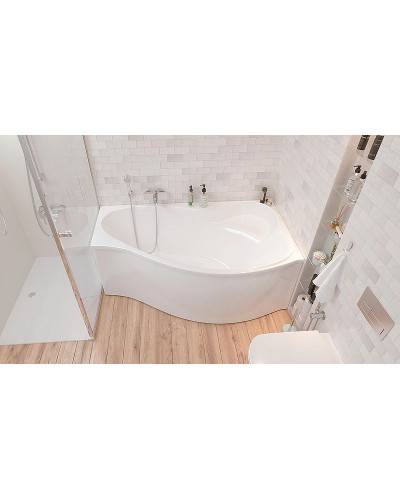 Акриловая ванна Marka One Gracia 150х90 R 01гр1590п без гидромассажа