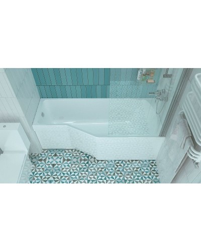 Акриловая ванна Marka One Convey 150х75 R 01кон1575п без гидромассажа