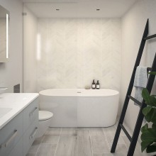 Акриловая ванна Cezares Slim 180x80 SLIM CENTRAL-180-80-60-W37-SET без гидромассажа