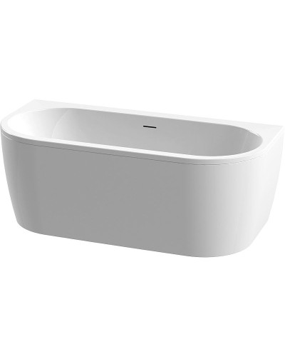 Акриловая ванна Cezares Slim 180x79 SLIM WALL-180-80-60-W37-SET без гидромассажа