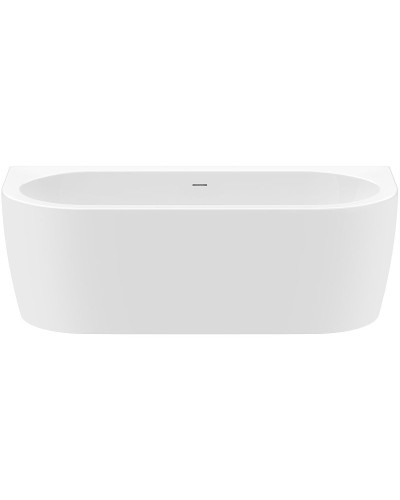 Акриловая ванна Cezares Slim 180x79 SLIM WALL-180-80-60-W37-SET без гидромассажа