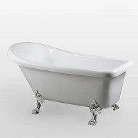 Акриловая ванна Cerutti SPA Vito 155x74 CT9320 без гидромассажа