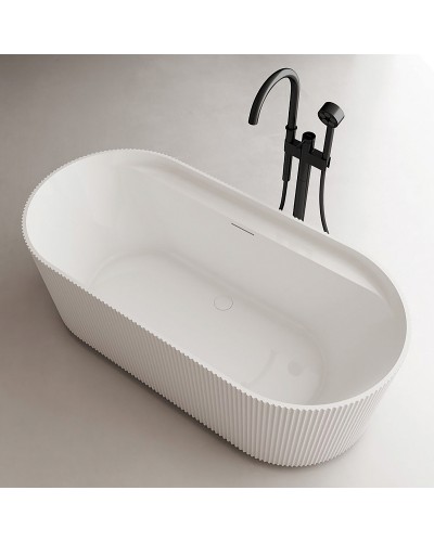 Акриловая ванна Abber 170х80 AB9444MW без гидромассажа