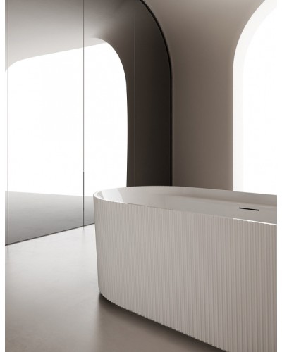 Акриловая ванна Abber 170х80 AB9444MW без гидромассажа