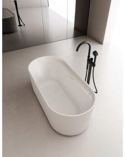 Акриловая ванна Abber 170х80 AB9444MW без гидромассажа