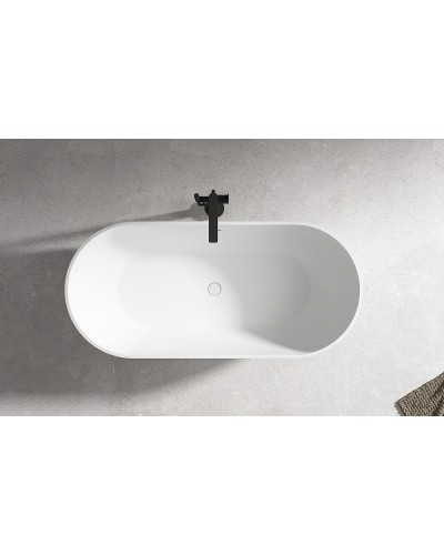 Акриловая ванна Abber 172х79 AB9241MW без гидромассажа