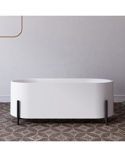 Акриловая ванна Abber 170х75 AB9443 без гидромассажа