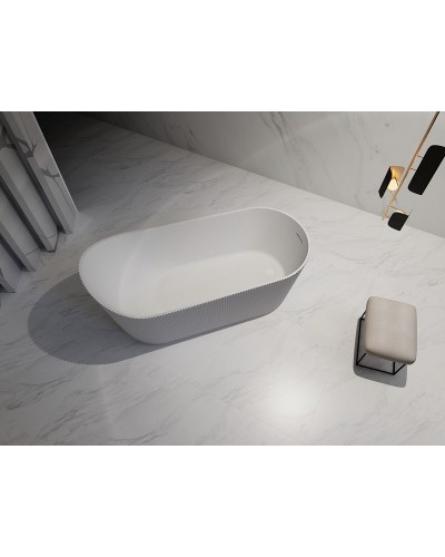 Акриловая ванна Abber 170х80 AB9445MW без гидромассажа