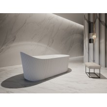 Акриловая ванна Abber 170х80 AB9445MW без гидромассажа