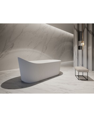 Акриловая ванна Abber 170х80 AB9445MW без гидромассажа