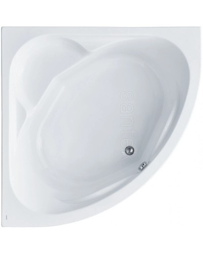 Акриловая ванна 140х140 см Santek Карибы 1.WH11.1.982