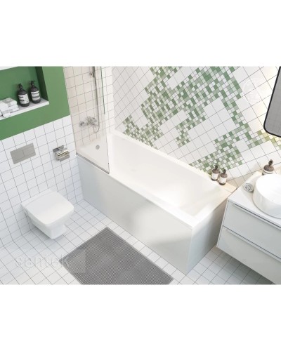 Акриловая ванна 150х70 см Santek Санторини 1.WH30.2.497