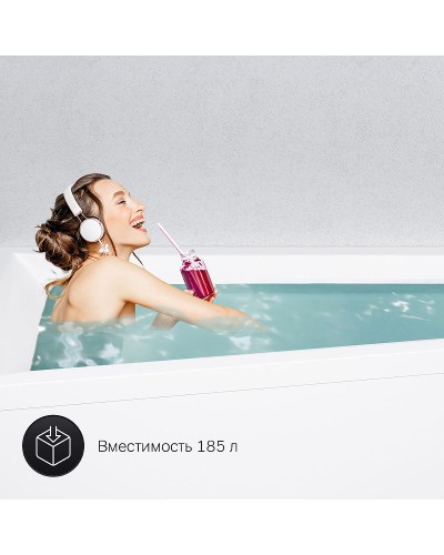 Акриловая ванна AM.PM Spirit 160x100 L W72A-160L100W-A2 без гидромассажа