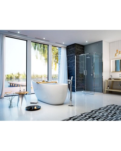 Акриловая ванна Excellent Comfort+ 175x74 WAEX.CMP2.17WH Белая без гидромассажа