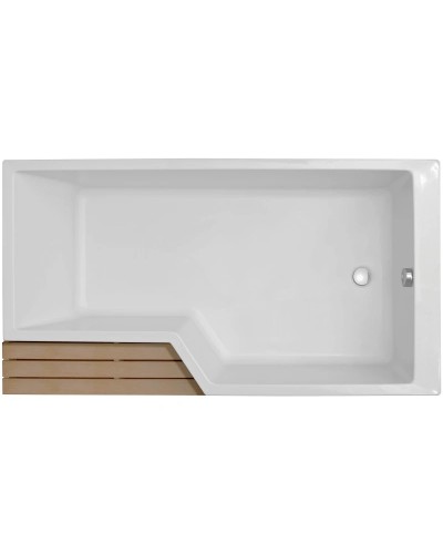 Акриловая ванна 169х90 см Jacob Delafon Bain-Douche Neo E6D002R-00