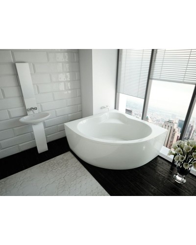 Акриловая ванна Aquatek Eco-friendly Ума 145х145 UMA145-0000001 без панелей, каркаса и слив-перелива