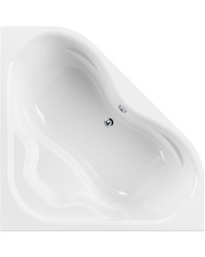 Акриловая ванна Cezares Plitvice 140х140 Белая