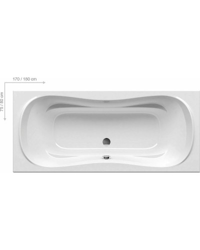 Акриловая ванна Ravak Campanula II 170x75 CA21000000 без гидромассажа