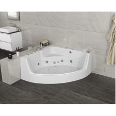 Акриловая гидромассажная ванна 135х135 см Grossman GR-13513