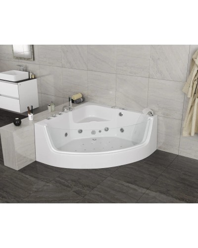 Акриловая гидромассажная ванна 135х135 см Grossman GR-13513