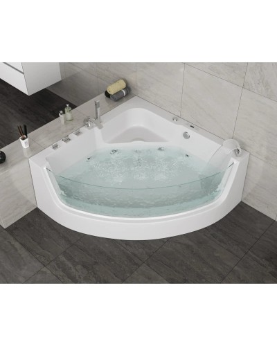 Акриловая гидромассажная ванна 135х135 см Grossman GR-13513