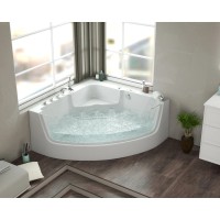 Акриловая гидромассажная ванна 135х135 см Grossman GR-13513