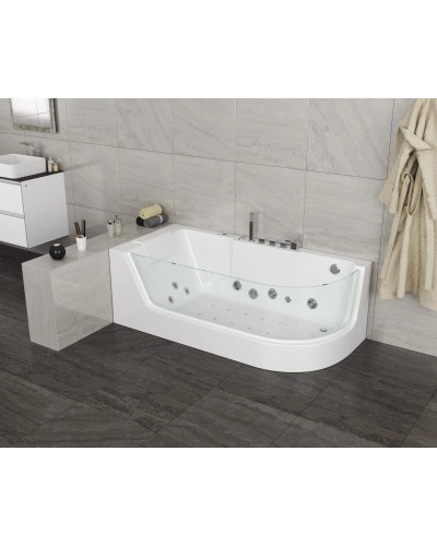 Акриловая гидромассажная ванна 170х80 см Grossman GR-17000L