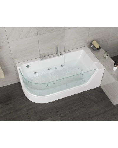 Акриловая гидромассажная ванна 170х80 см Grossman GR-17000R