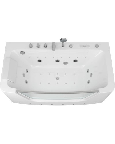 Акриловая гидромассажная ванна 160х85 см Grossman GR-16085