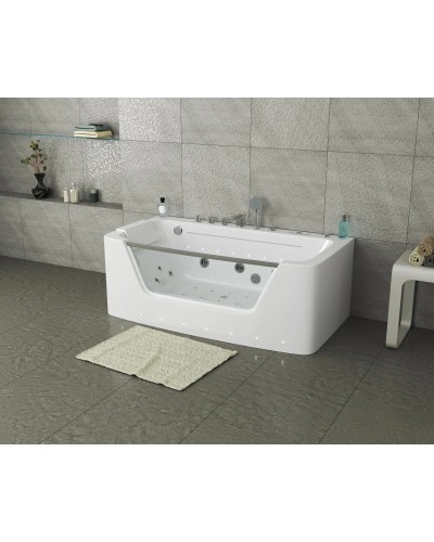 Акриловая гидромассажная ванна 160х85 см Grossman GR-16085