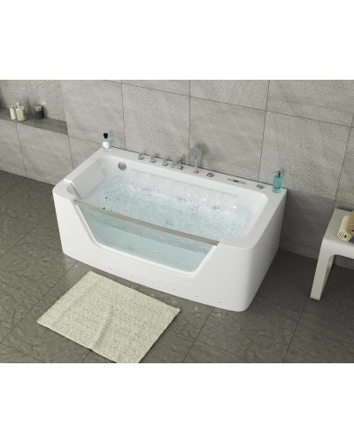 Акриловая гидромассажная ванна 160х85 см Grossman GR-16085