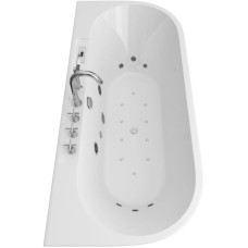Акриловая гидромассажная ванна 170х80 см Grossman GR-17075-2317080
