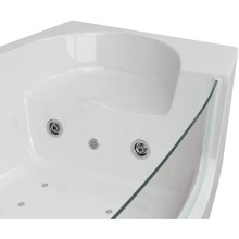 Акриловая гидромассажная ванна 185х90 см Grossman GR-18590