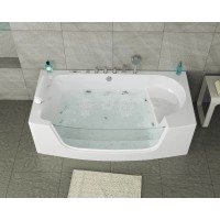 Акриловая гидромассажная ванна 185х90 см Grossman GR-18590