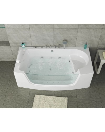 Акриловая гидромассажная ванна 185х90 см Grossman GR-18590