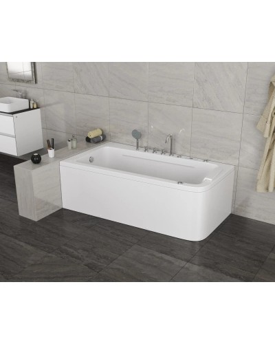 Акриловая гидромассажная ванна 170х95 см Grossman GR-17095L