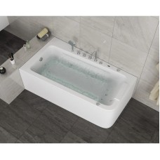 Акриловая гидромассажная ванна 170х95 см Grossman GR-17095L