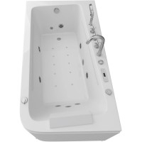 Акриловая гидромассажная ванна 170х95 см Grossman GR-17095L