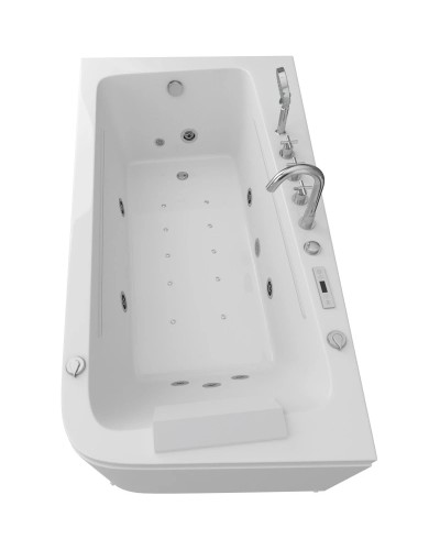 Акриловая гидромассажная ванна 170х95 см Grossman GR-17095L