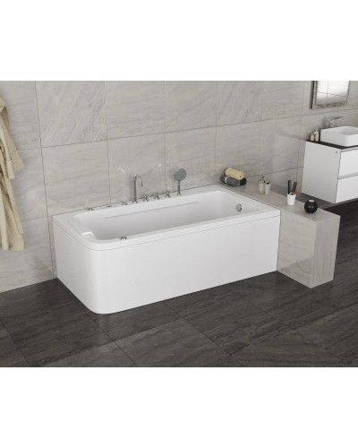 Акриловая гидромассажная ванна 170х95 см Grossman GR-17095R