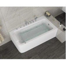 Акриловая гидромассажная ванна 170х95 см Grossman GR-17095R