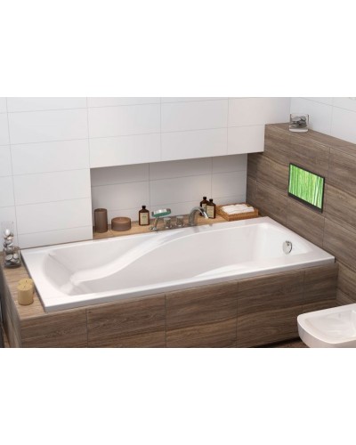 Акриловая ванна Cersanit Zen 170х85 63355 без гидромассажа
