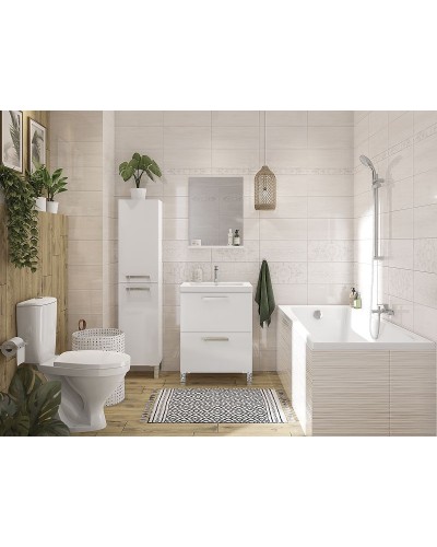 Акриловая ванна Cersanit Lorena 140х70 63345 без гидромассажа