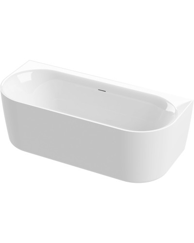 Акриловая ванна CEZARES METAURO-INT-Wall-180-80-60